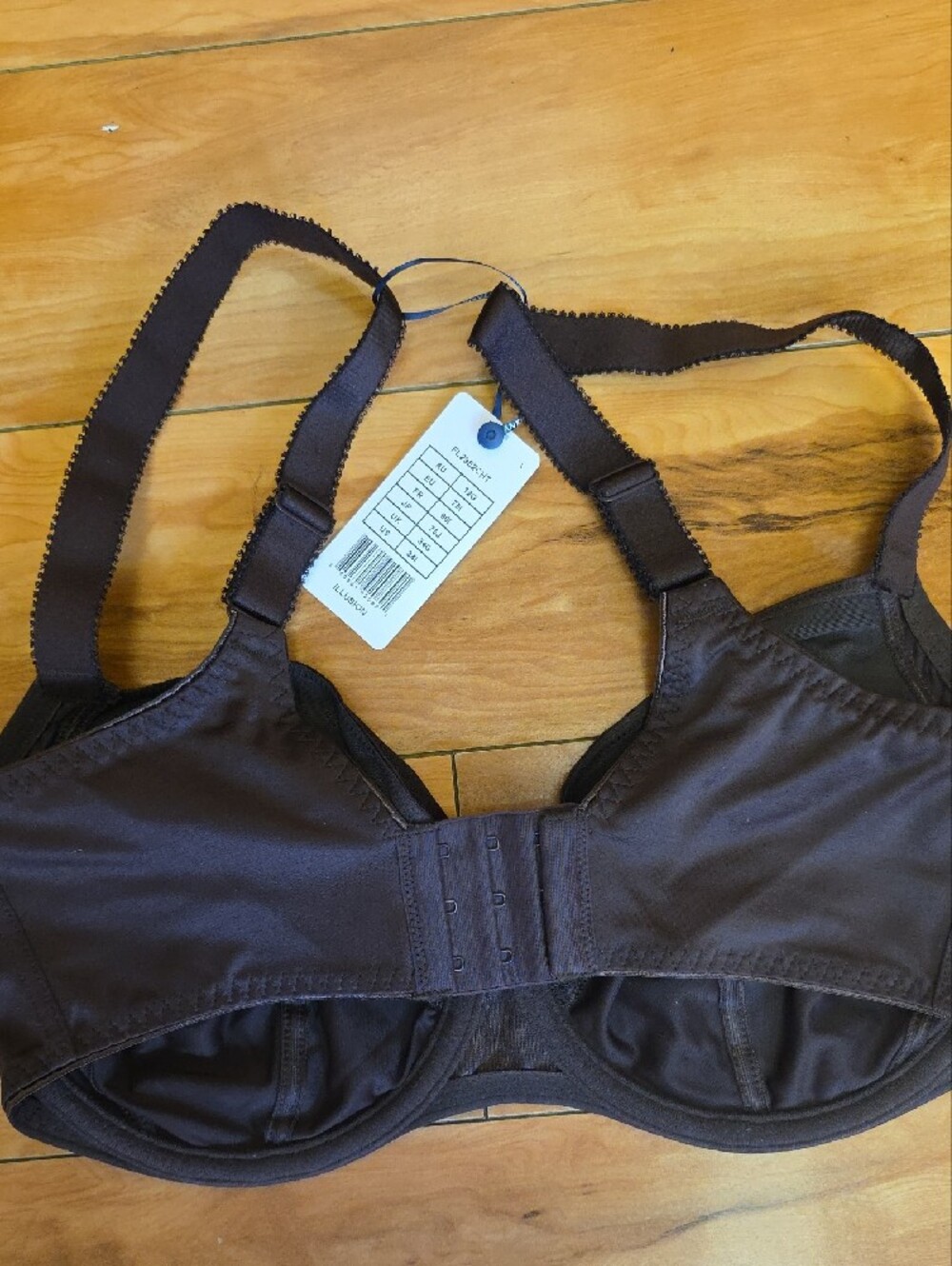 NEW Fantasie Illusion Underwire Side Support Bra Chocolate 34G - Picture 6 of 12